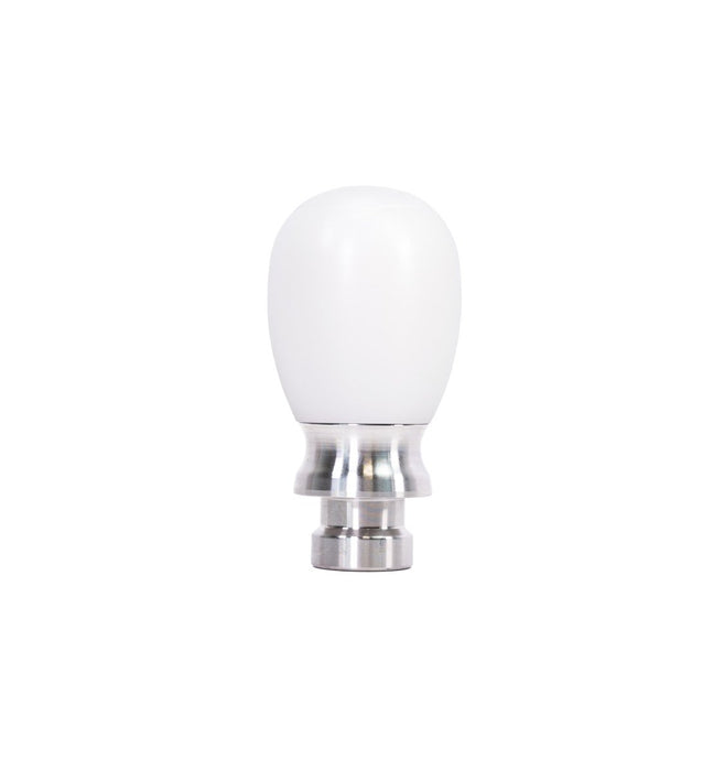 PRL Motorsports Adjustable Shift Knob and Collar Kit Delrin White Honda Models - PRL-KNOB-KIT-DEL-WHT - Subimods.com