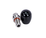 PRL Motorsports Adjustable Shift Knob and Collar Kit Delrin Black Honda Models