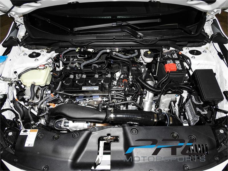 PRL Motorsports Cobra Cold Air Intake System - Big Bore 2017 - 2021 Honda Civic Si - PRL-HC10-INT-CAI-D - Subimods.com