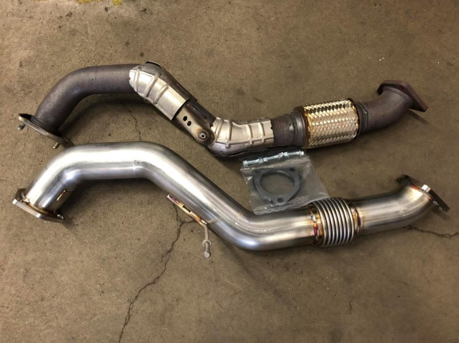 PRL Motorsports Front Pipe 2023 - 2025 Honda Civic Type - R / 2024+ Acura Integra Type - S - PRL-FL5-FP - Subimods.com