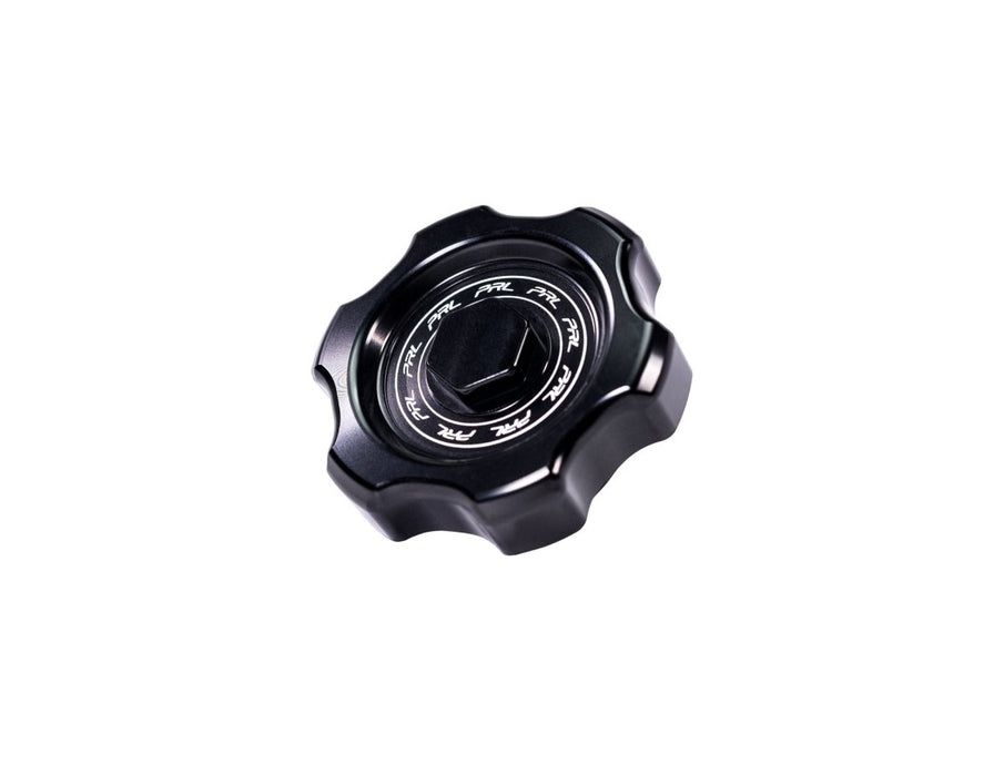 PRL Motorsports Honda Aluminum Oil Cap Black Most Honda Models - PRL-OC-BLK - Subimods.com