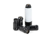 PRL Motorsports M12x1.5 Open Ended Lug Nuts Black - PRL-LUGNUT-1250 - Subimods.com