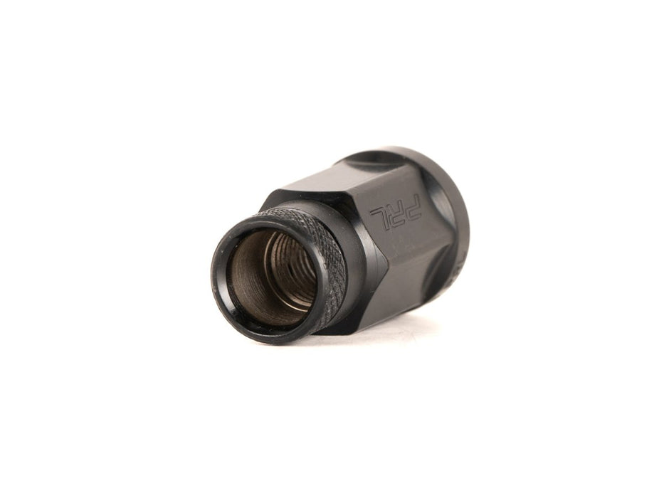 PRL Motorsports M14x1.5 Open Ended Lug Nuts Black - PRL-LUGNUT-1450 - Subimods.com