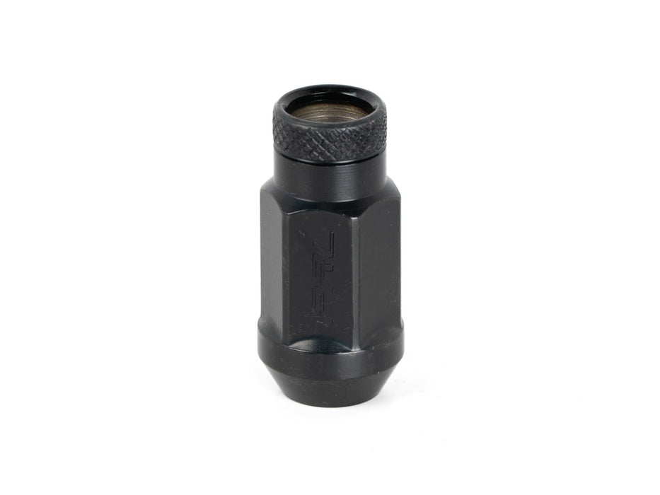 PRL Motorsports M14x1.5 Open Ended Lug Nuts Black - PRL-LUGNUT-1450 - Subimods.com
