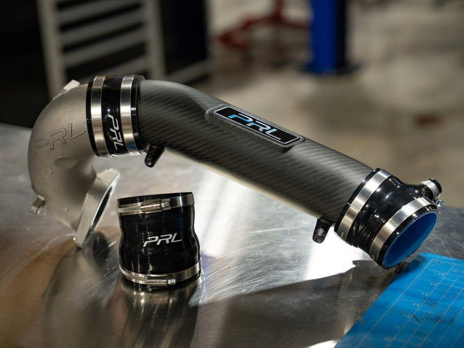 PRL Motorsports Matte Carbon Turbo Inlet Pipe Kit 2023 - 2025 Honda Civic Type - R / 2024+ Acura Integra Type - S - PRL1.1046.1.CARM - Subimods.com