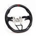PRL Motorsports Steering Wheel Carbon Fiber and Leather w/ Red Stripe and Red Stitching 2018 - 2022 Honda Accord - PRL1.1011.3.RED - Subimods.com