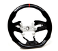 PRL Motorsports Steering Wheel Carbon Fiber and Suede w/ Red Stripe and Red Stitching 2018 - 2022 Honda Accord - PRL1.1011.2.RED - Subimods.com