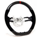 PRL Motorsports Steering Wheel Carbon Fiber and Suede w/ Red Stripe and Red Stitching 2022 - 2025 Honda Civic - PRL1.1010.2.RED - Subimods.com