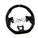 PRL Motorsports Steering Wheel Suede and Leather w/ Red Stripe and Red Stitching 2016 - 2021 Honda Civic - PRL1.1009.1.RED - Subimods.com