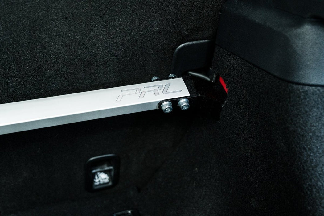 PRL Motorsports Throwback Rear Strut Bar 2017 - 2021 Honda Civic Type - R / 2016 - 2021 Honda Civic Hatchback - PRL-HCR-STRUT-REAR - Subimods.com
