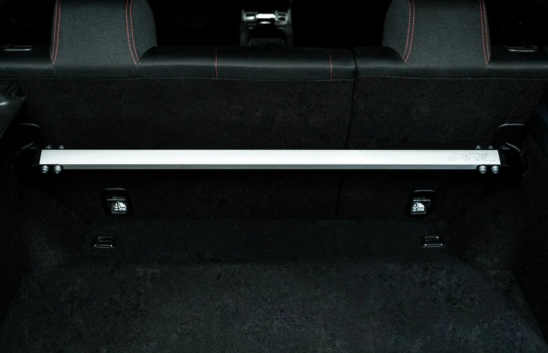 PRL Motorsports Throwback Rear Strut Bar 2023 - 2025 Honda Civic Type - R / 2022 - 2024 Honda Civic 1.5T / 2023+ Acura Integra 1.5T - PRL-HC11-STRUT-REAR - Subimods.com