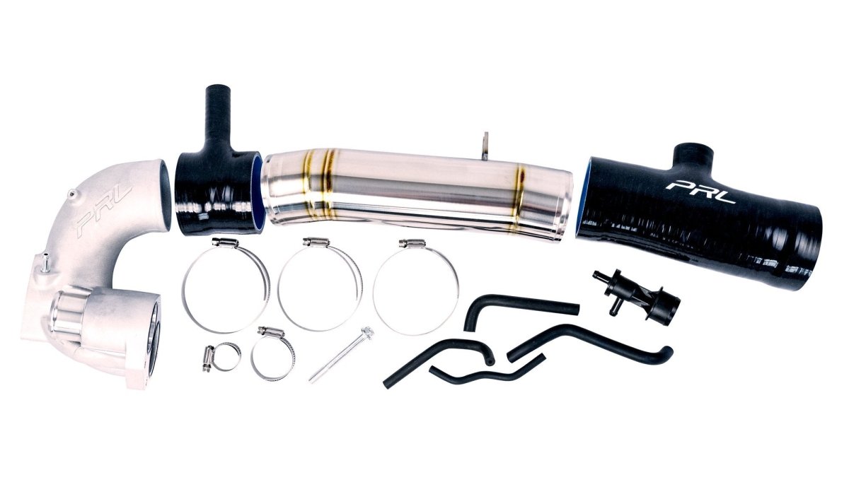 PRL Motorsports Titanium Turbo Inlet Pipe - Big Bore 2016 - 2021 Honda Civic 1.5T - PRL-HC10-INT-TIP-B - Subimods.com