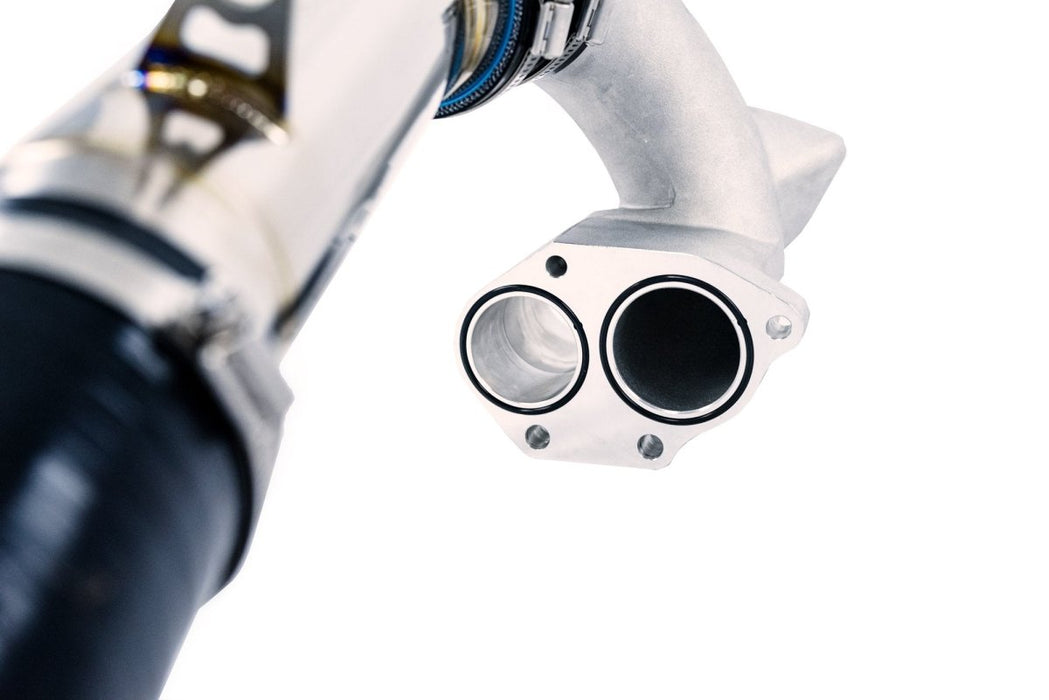 PRL Motorsports Titanium Turbo Inlet Pipe - Big Bore 2016 - 2021 Honda Civic 1.5T - PRL-HC10-INT-TIP-B - Subimods.com