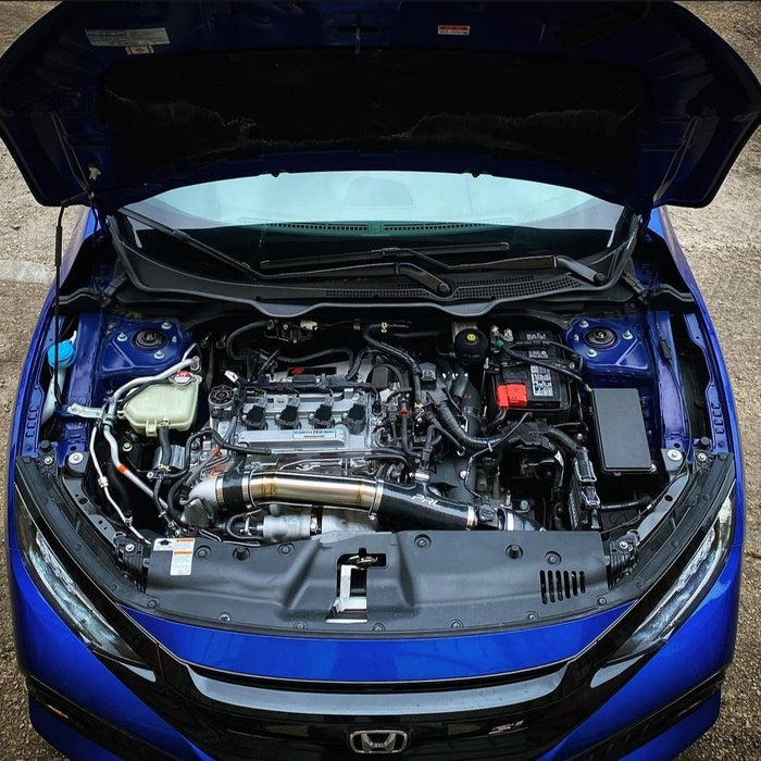 PRL Motorsports Titanium Turbo Inlet Pipe - Big Bore 2016 - 2021 Honda Civic 1.5T - PRL-HC10-INT-TIP-B - Subimods.com