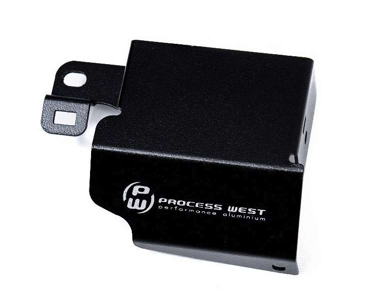 Process West Boost Solenoid Cover Wrinkle Black 2008 - 2021 STI - PWED01B - Subimods.com