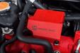 Process West Boost Solenoid Cover Wrinkle Red 2008 - 2021 STI - PWED01R - Subimods.com
