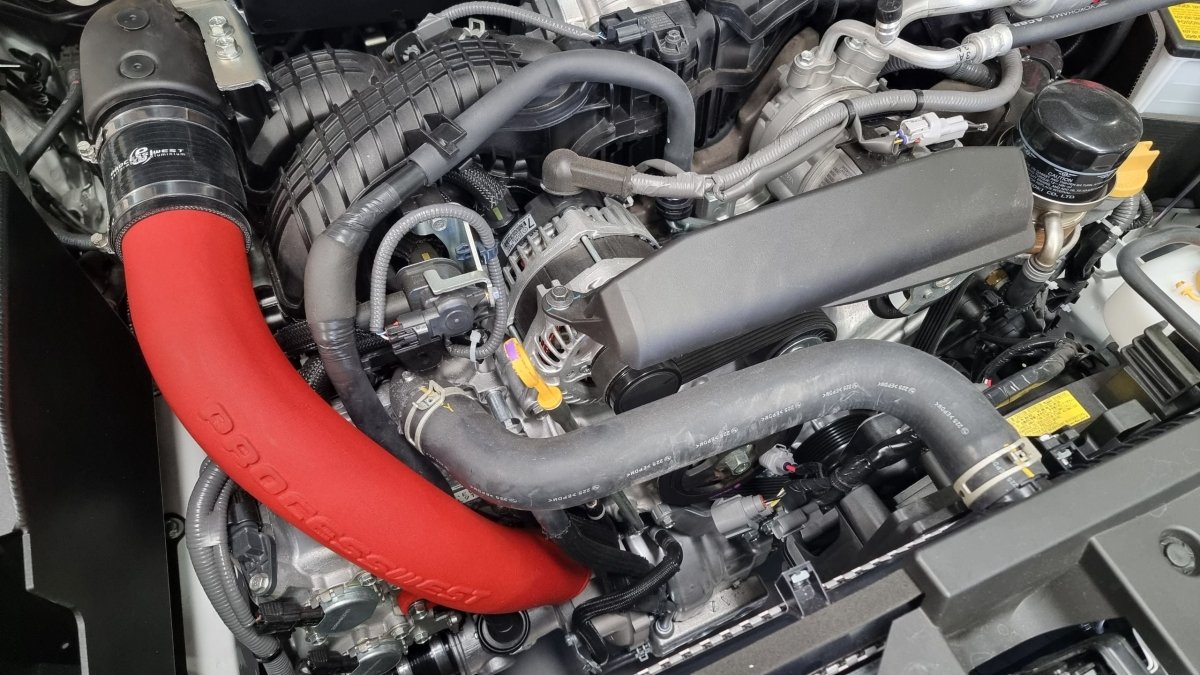Process West Charge Pipe Kit Red 2022 - 2025 WRX - PWTMIC17CPR - Subimods.com