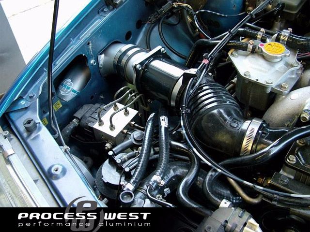 Process West Cold Air Intake Black 1999 - 2000 WRX / 1999 - 2000 STI - PWCAI02 - Subimods.com