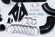 Process West Front Mount Intercooler Kit Black Piping w/ Black Core 2015 - 2021 STI - PWFMIC08B - Subimods.com