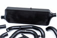 Process West Front Mount Intercooler Kit Black Piping w/ Black Core 2015 - 2021 STI - PWFMIC08B - Subimods.com
