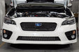 Process West Front Mount Intercooler Kit Black Piping w/ Black Core 2015 - 2021 WRX - PWFMIC07B - Subimods.com