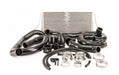Process West Front Mount Intercooler Kit Black Piping w/ Silver Core 2008 - 2014 STI - PWFMIC03 - Subimods.com