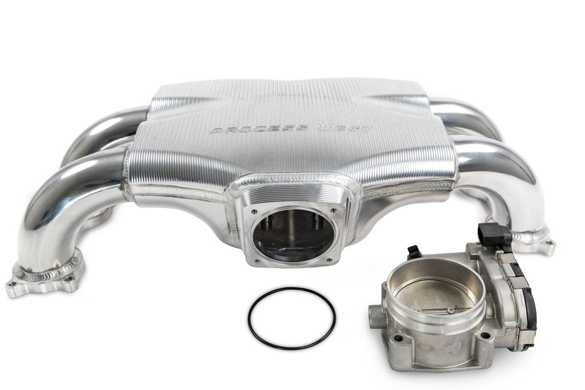 Process West Intake Manifold Silver for WRX STI 2002-2021 — Subimods.com