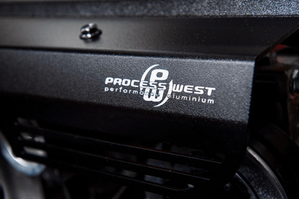 Process West Pulley Cover Wrinkle Black 2002 - 2014 WRX / 2004 - 2021 STI - PWED02B - Subimods.com