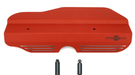 Process West Pulley Cover Wrinkle Red 2002 - 2014 WRX / 2004 - 2021 STI - PWED02R - Subimods.com