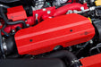 Process West Pulley Cover Wrinkle Red 2002 - 2014 WRX / 2004 - 2021 STI - PWED02R - Subimods.com