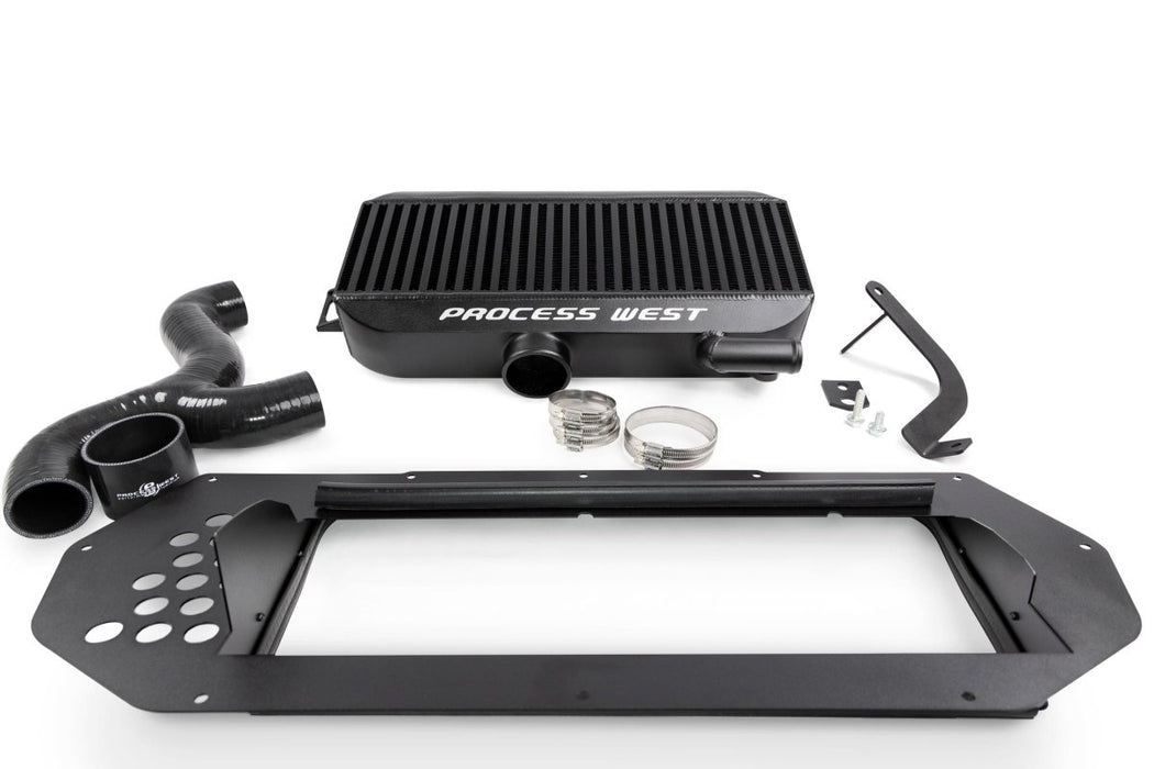 Process West Top Mount Intercooler Black 1997 - 1998 WRX / 1997 - 1998 STI - PWTMIC01B - Subimods.com