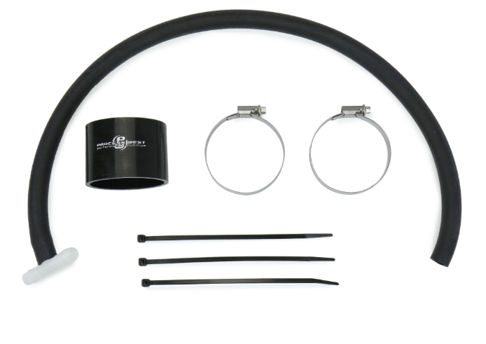 Process West Top Mount Intercooler Black 2002 - 2007 WRX / 2004 - 2007 STI - PWTMIC00B - Subimods.com