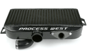 Process West Top Mount Intercooler Black 2002 - 2007 WRX / 2004 - 2007 STI - PWTMIC00B - Subimods.com