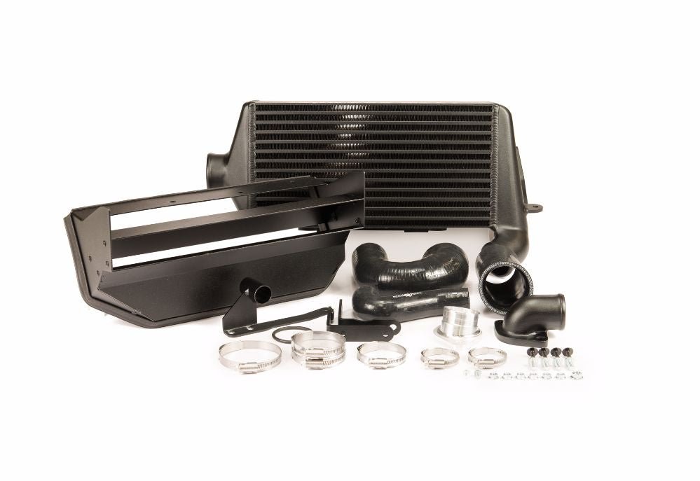 Process West Verticooler Black 2008 - 2014 WRX - PWTMIC13B - Subimods.com