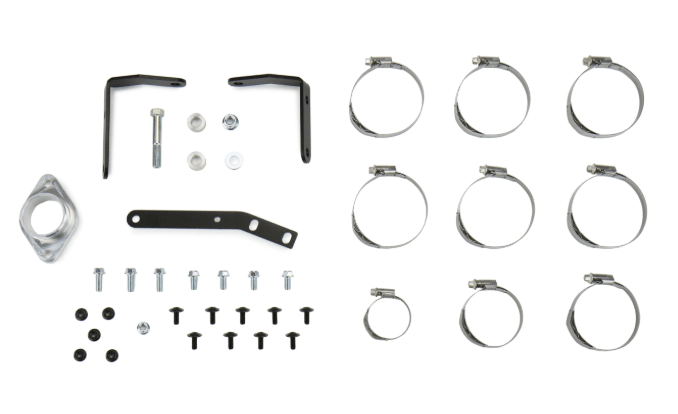 Process West Verticooler Black 2009 - 2013 Forester XT - PWTMIC15B - Subimods.com