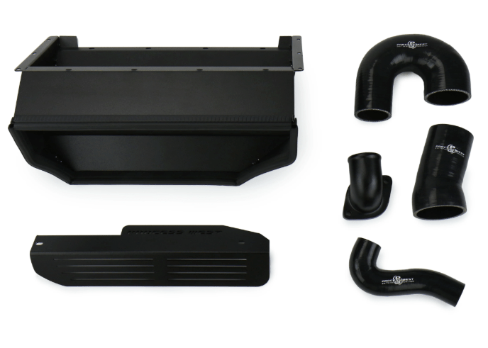 Process West Verticooler Black 2009 - 2013 Forester XT - PWTMIC15B - Subimods.com