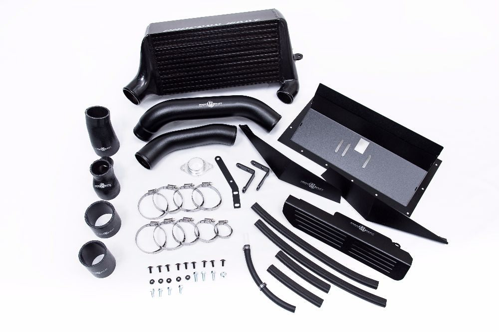 Process West Verticooler Black 2015 - 2021 WRX - PWTMIC14B - Subimods.com