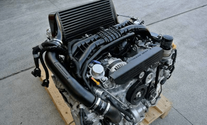 Process West Verticooler Black 2015 - 2021 WRX - PWTMIC14B - Subimods.com
