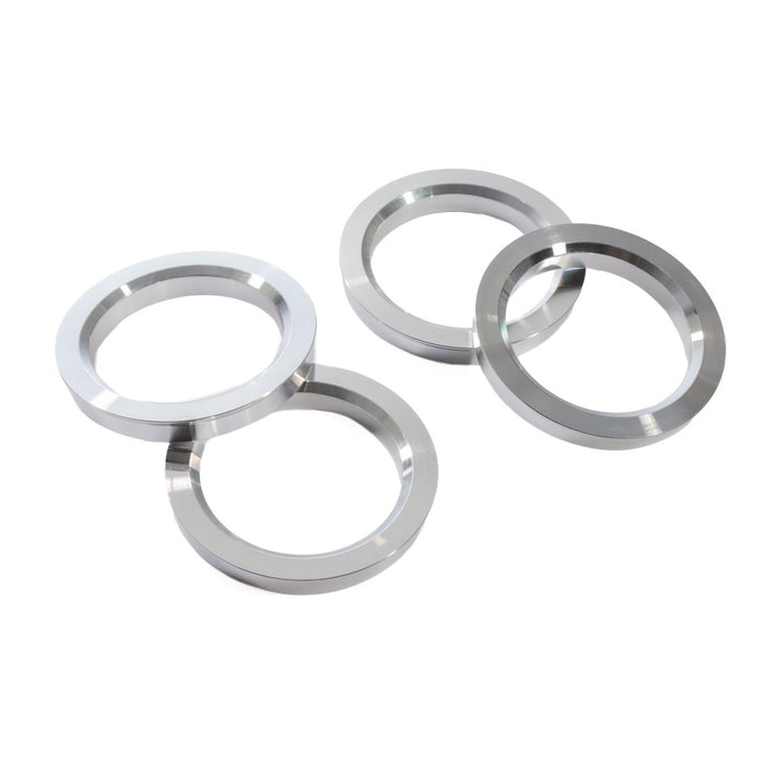 Project Kics 73/56.1 Aluminum Hub Centric Ring Set of Four Silver - WU7356-4 - Subimods.com
