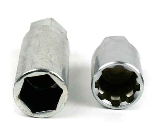 Project Kics R26 12X1.25 Lug Nuts Black Locking Most Subaru Models - 32875 - Subimods.com