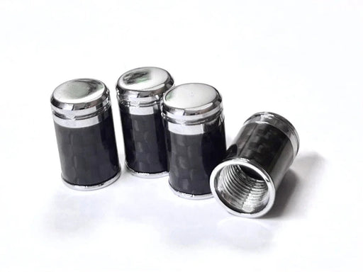 Prosport Carbon Fiber Valve Stem Caps - CFVSC - Plain - Subimods.com