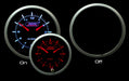 Prosport Premium Series Electronic Clock 52mm w/ Amber or White Display and Red Needle - 216SMCKSWL270 - Subimods.com