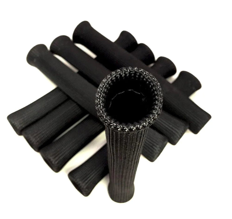 Prosport Spark Plug Wire Boots 8 Piece Black w/out Logo - PSSPWS - Black - 8 - Subimods.com