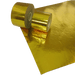 PTP Gold Adhesive Thermal Barrier 24 Inch X 24 Inch Sheet - FPRO35 - GRF - 03 - Subimods.com