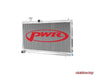 PWR Performance Radiator 2008-14 WRX / 2008-2021 STI - CR-UC-RPR002B - Subimods.com