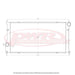 PWR Radiator 2013-2021 BRZ / FRS / GT86 - CR-UC-YPR020B-002 - Subimods.com