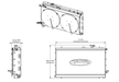 PWR Radiator w/ Module Fans 2002-2007 WRX / 2004-2007 STI - CR-UC-ZPR017B-002 - Subimods.com