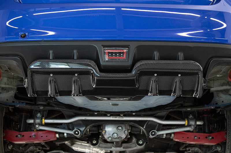 OLM A1 Style Carbon Fiber Rear Diffuser 2015-2021 WRX / STI