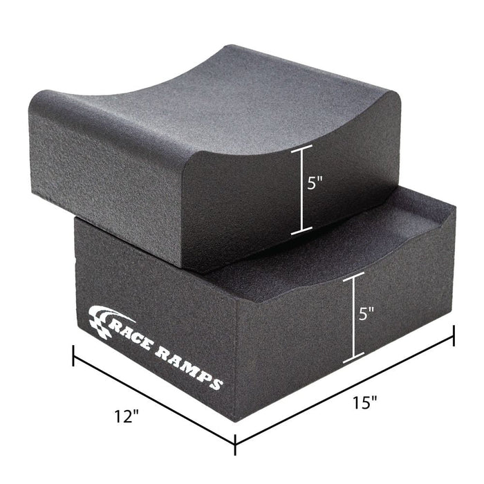 Race Ramps 10" Two - Piece Multi - Purpose Wheel Crib Pair - RR - WC - 10 - 2 - Subimods.com