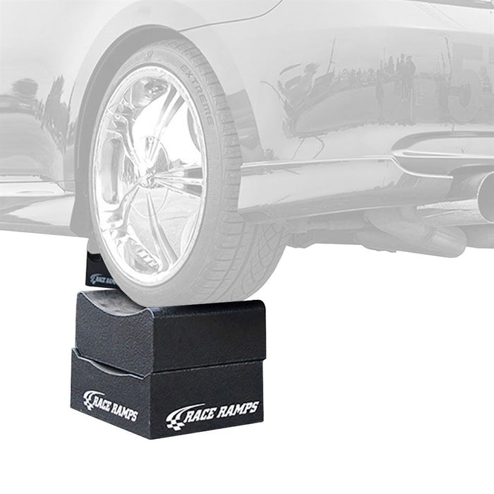 Race Ramps 10" Two - Piece Multi - Purpose Wheel Crib Pair - RR - WC - 10 - 2 - Subimods.com